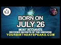Born on July 26 Numerology and Astrology Analysis