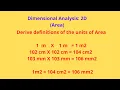 Dimensional Analysis New Tutorial Factor Label Method 2D and 3D Units Conversion Made Easy
