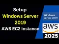 How to Setup connect to AWS Windows Server 2019 EC2 Instance in 10 minutes