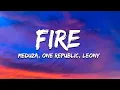 Download Lagu MEDUZA, OneRepublic \u0026 Leony - Fire (UEFA EURO 2024 Song) [Lyrics]