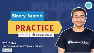 Binary search practice on Codeforces and Leetcode
