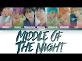 Download Lagu MONSTA X (몬스타엑스) – Middle Of The Night (Color Coded Lyrics Español/English)