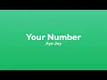 Ayo Jay - Your Number (Lyrics)