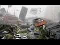 Download Lagu China verlamd: Tyfoon Tapah verwoest Guangdong, tsunami overspoelt kustlijn, steden liggen plat.