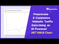 How to Visualize Missing Web Traffic Data Using AI in NET MAUI Chart