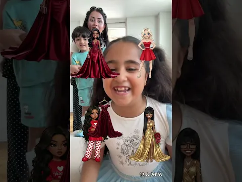 ميلا اختارت فساتين الاميرات 😱