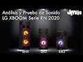 Análisis y Prueba de Sonido LG XBOOM RN 2020