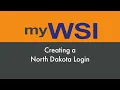 Creating a North Dakota Login