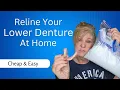 How To Reline Lower Denture with Thermoplastic Beads