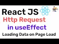 Handling HTTP Request in useEffect - React JS Hindi Coding Scenes