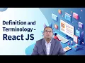 Definition and Terminology React JS by Dr A Krishna Chaitanya