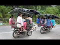 Lagu Riding a Risky but Super-Cheap Hand-Built Multi-Seater Taxi