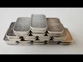 U S V I Collection Of One Ounce Silver Bars