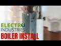 Satisfying Electro Boiler Install