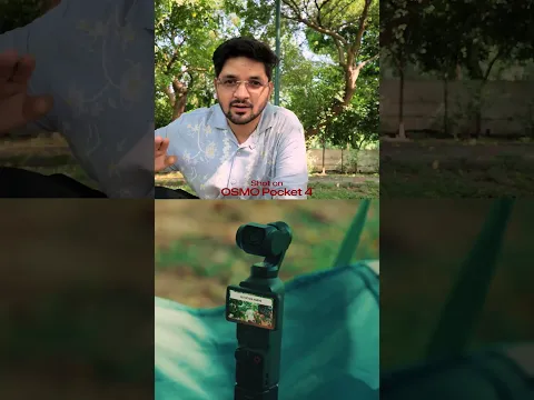 DJI Osmo Pocket 4 Video Tracking Test.