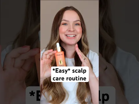 This was honestly so easy and it made such a huge difference!! #scalpcare #scalpcareroutine