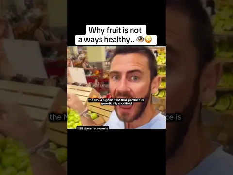 What the codes on fruits actually mean.. 👁️🤯