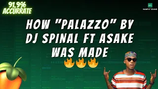 dj spinall ft asake palazzo fl studio beat remake amapiano instrumental