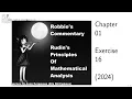 Chapter 01 Exercise 16 - Baby Rudin