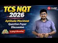 TCS NQT 2026 Aptitude Mock Test Coding Decoding Questions Discussion