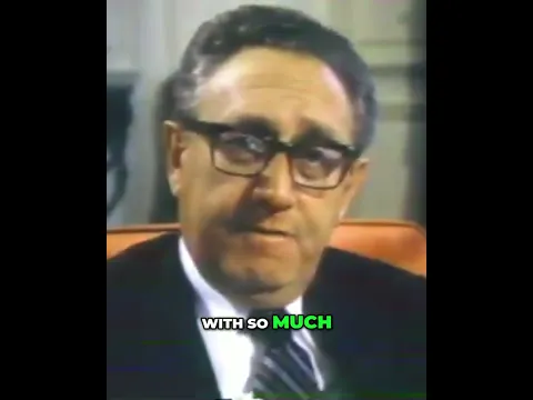 Henry Kissinger Said "The First Thing That Comes To Your Mind Is Almost Always Wrong"