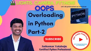 29 Overloading in Python Part 2 Operator Overloading with Dunder Methods