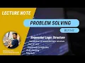 Problem Solving - Chap 3 Sequential Logic Structure