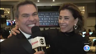 Plantão Globo- 06/01/2025 - Fernanda Torres se torna a primeira brasileira  a ganhar o Globo de Ouro