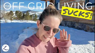 I’VE HAD ENOUGH!! (off grid living SUCKS!)