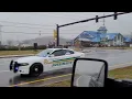 Sevier County Sheriff s Office Dodge Charger responding code 3 light rain and fog