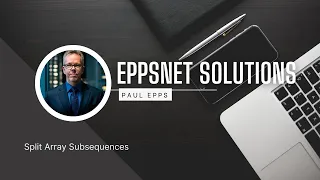Split Array Subsequences - Amazon Google