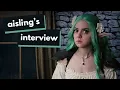 Aisling s Job Interview Roleplaying as my D D character