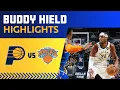 Buddy Hield 23 Points Indiana Pacers vs New York Knicks