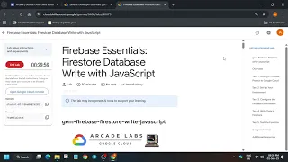 Firebase Essentials Firestore Database Write with JavaScript gem-firebase-firestore-write-javascript