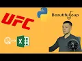 Beautiful Soup for extracting UFC - Table Data Web Scraping BS4 Web Crawling