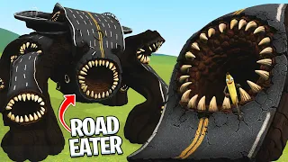 THE LIVING ROAD 🚦 Road Eater in Garry's Mod!