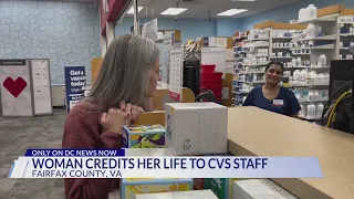 A life saved Virginia woman credits fast-acting CVS pharmacy staff for saving her life