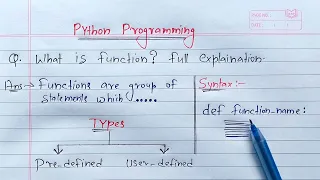 Python Functions Learn Coding