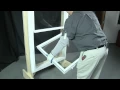 How to remove and replace a bottom top sash