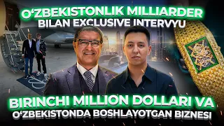 AMERIKADAGI ENG BOY O‘ZBEKLARDAN BIRI JACOB & CO.