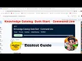 Knowledge Catalog Qwik Start - Command Line
