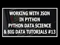 Hindi Working With JSON In Python - Python Data Science and Big Data Tutorials