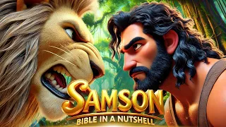 story of samson animated bible movie