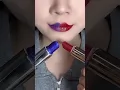 Download Lagu Red ♥️ VS Blue 💙 Lipstick Tutorial, Beauty Tips