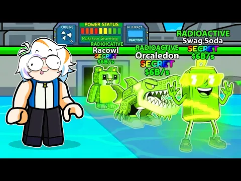 Video Thumbnail: ROBÉ LOS NUEVOS BRAINROT SECRETOS DE MUTACION RADIACTIVA COMPLETO (STEAL A BRAINROT ROBLOX)