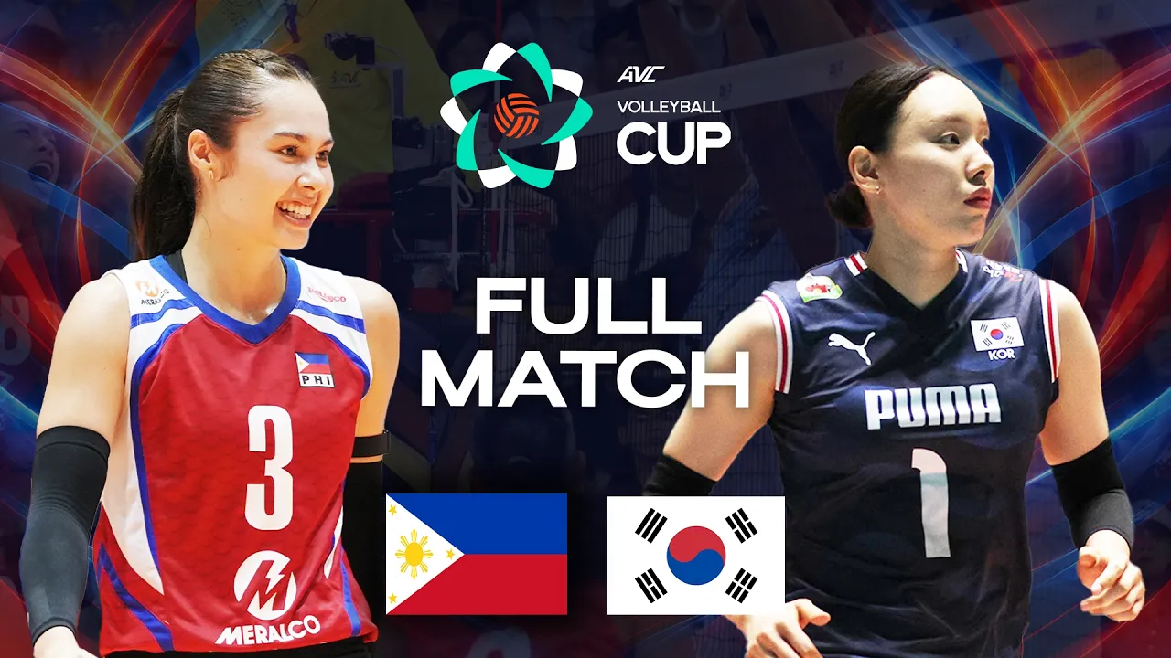 Philippines vs. South Korea - Pool Play | AVC Women's Cup 2026