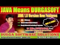 JAVA 1 8 Version New Features Pre Recorded s by Durga Sir