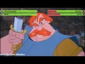 Download Lagu The Sword in the Stone (1963) Kitchen Battle with healthbars