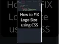 How to fix inconsistently sized logos using CSS