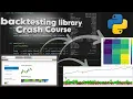 How to use python backtesting library Python backtesting py library crash course